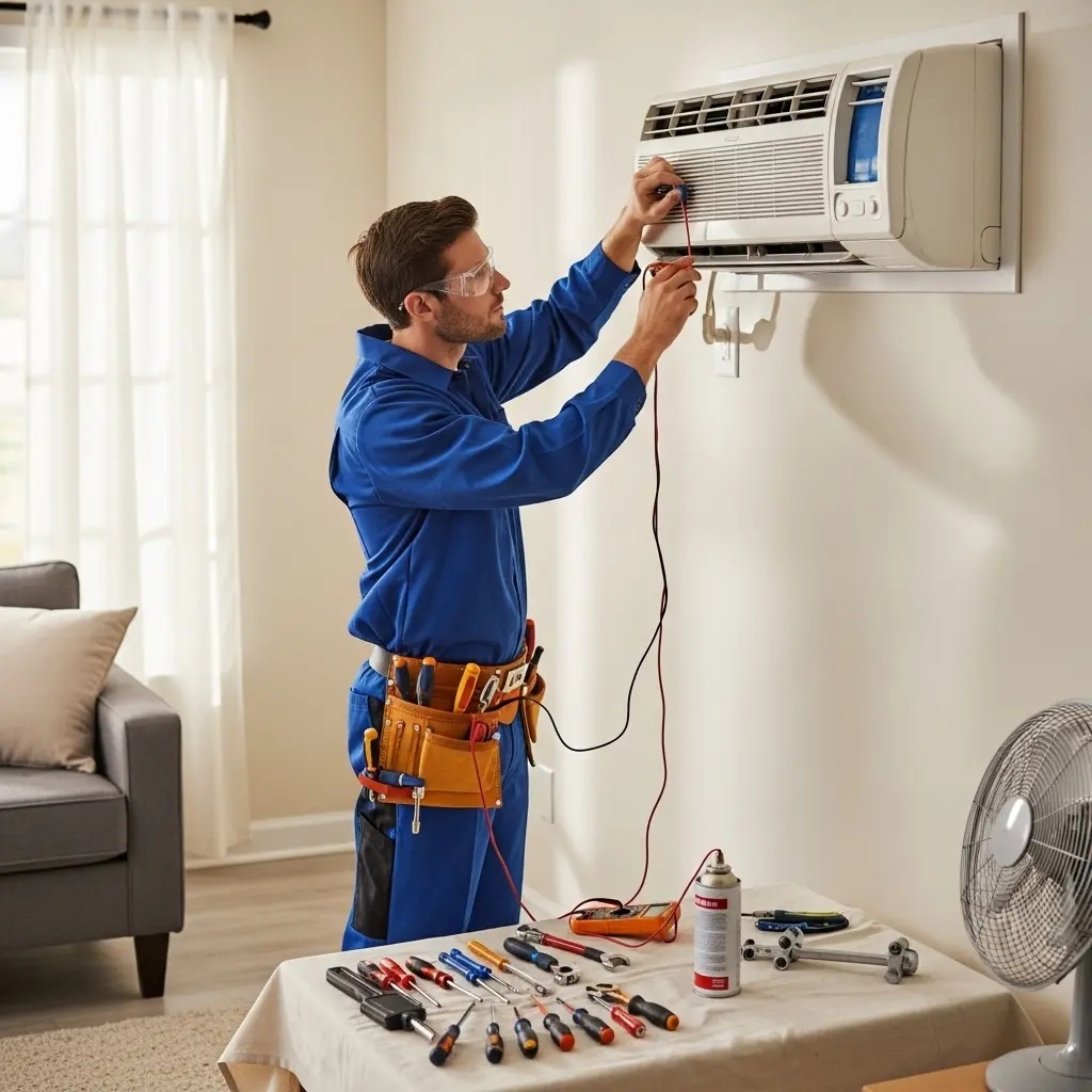 Manisa Bosch Bosch klima gaz dolumu ve bakım – Enerji verimliliği artırıldı. - Teknik servis örneği